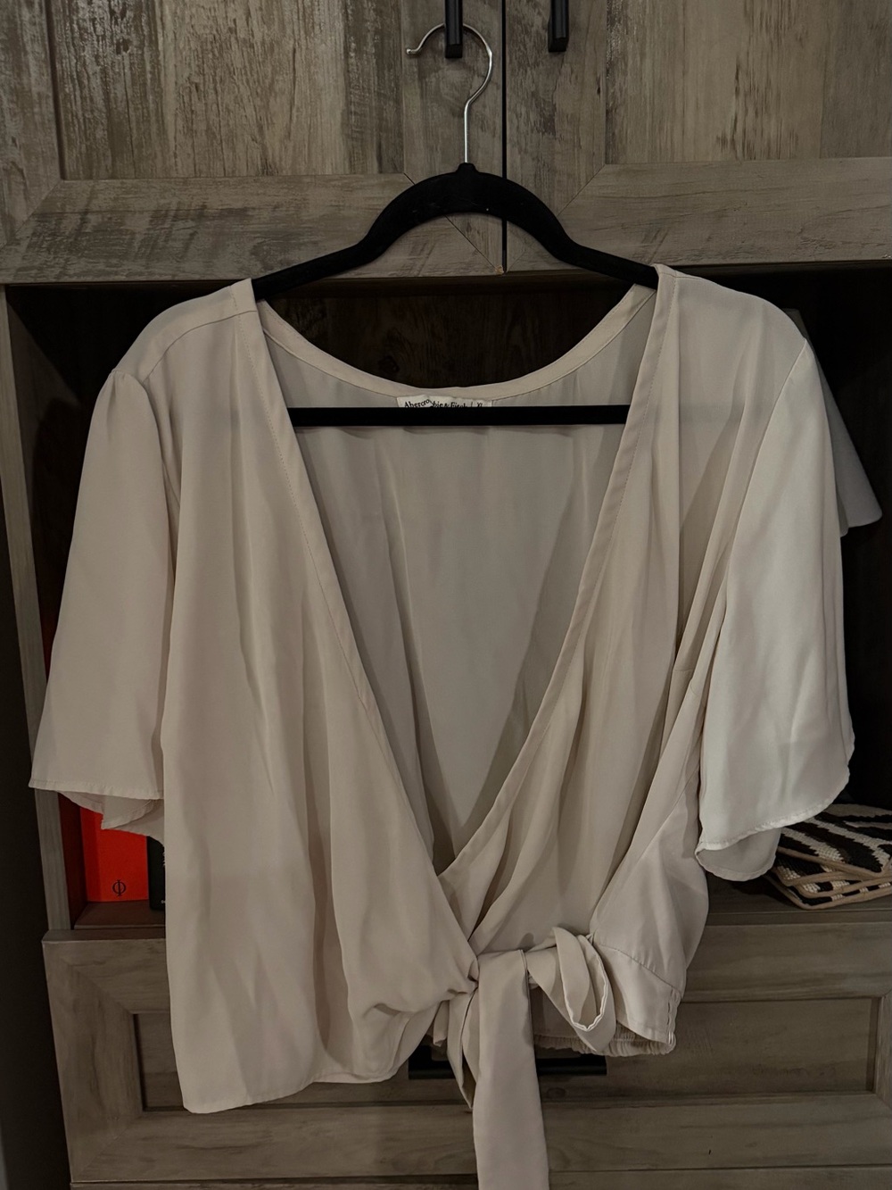 Abercrombie & Fitch Soft Cream Blouse